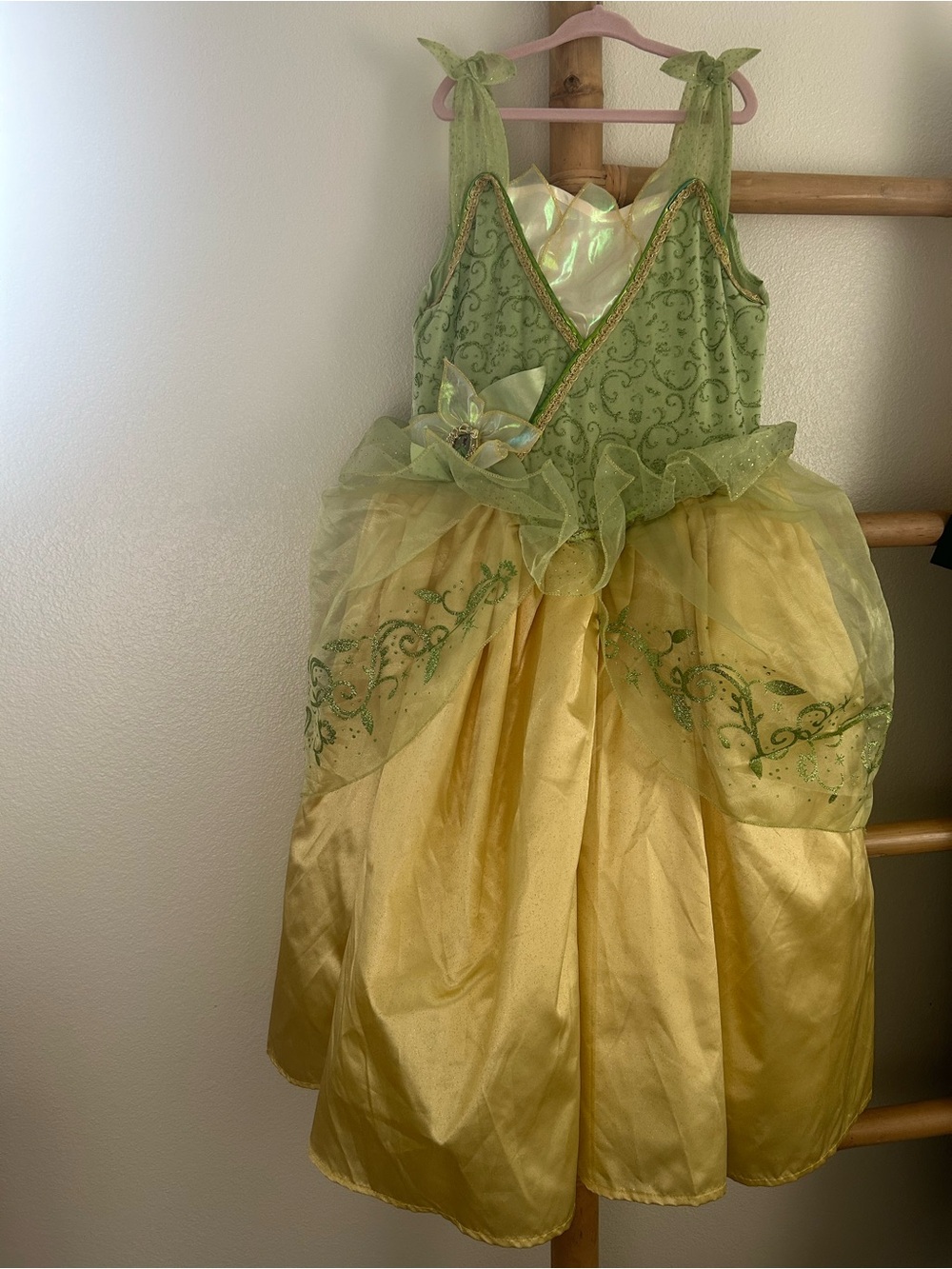 The Princess and The Frog Disney Princess Costume size M 7/8